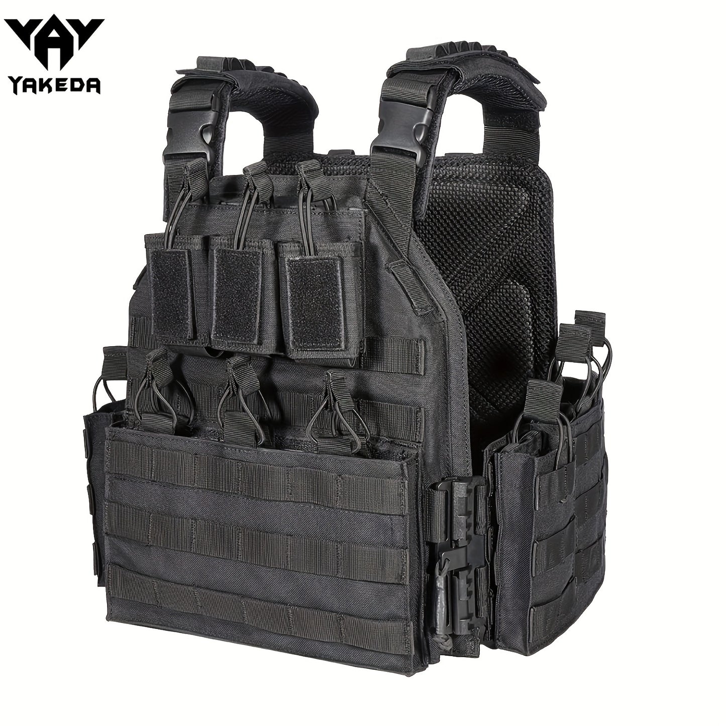 BOMTURN Outdoor Training Vest for Men with Quick Release Molle Design