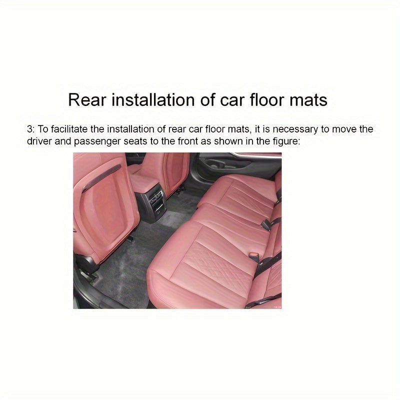 PU Leather Floor Mats for Subaru Forester 2019-2022, Left Drive Vehicle, All-Weather Waterproof with Full Coverage