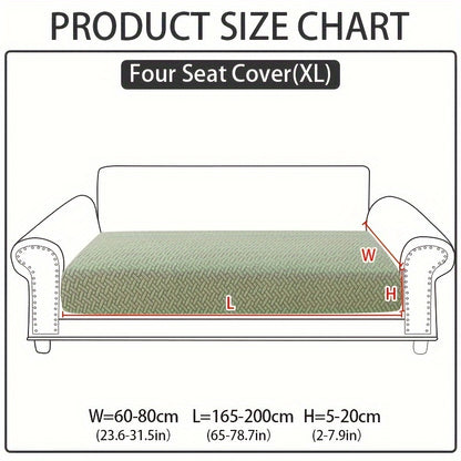 Pet-friendly sofa cover made of non-slip, stain-resistant polar fleece. Machine washable, suitable for all seasons.