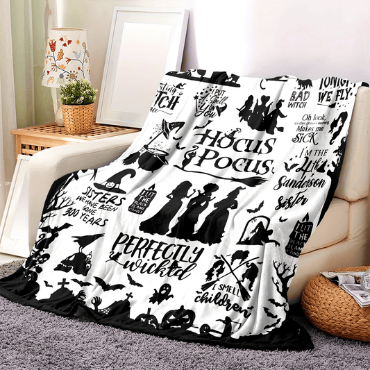 Hocus Pocus Halloween Throw Blanket: Wickedly Perfect for Every Season