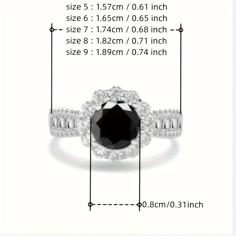 Timeless 2 Carat Moissanite Engagement Ring - Traditional 4-Prong Setting, 925 Sterling Silver, Ideal for Weddings, Anniversaries & Memorable Moments - Comes with a Gift Box