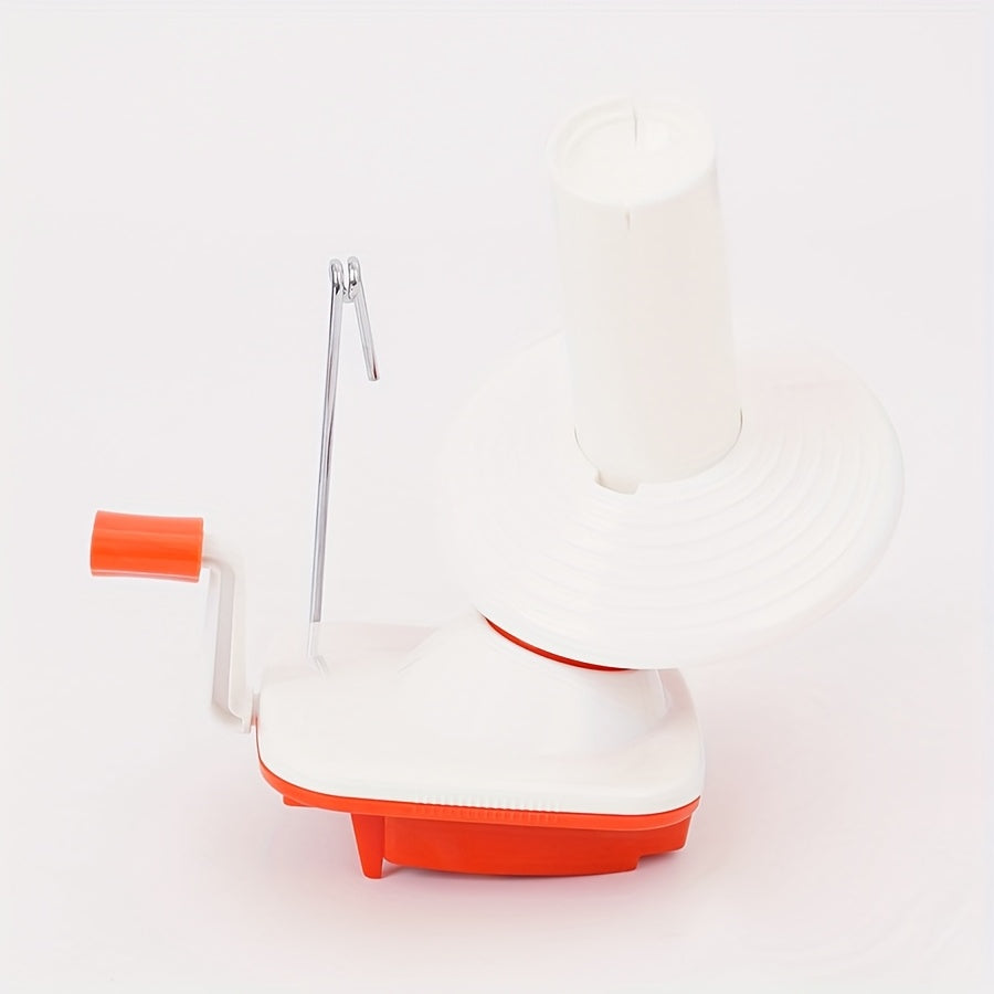 Compact yarn winding tool for organizing and managing household yarn balls, ideal for knitting and winding.