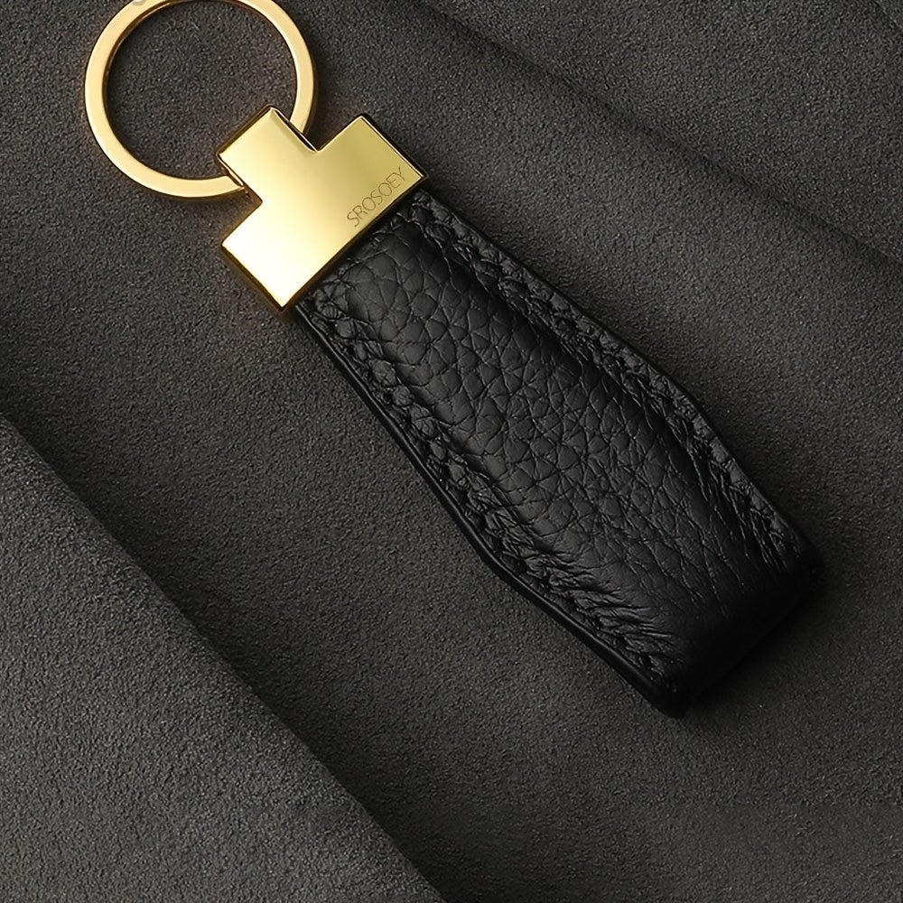 Get a custom engraved initial car key ring with climbing hook on this 1pc Personalized Microfiber Faux Leather Keychain. This unisex fashion accessory is perfect for both men and women and makes an ideal gift for Valentine's Day, Thanksgiving, Christmas