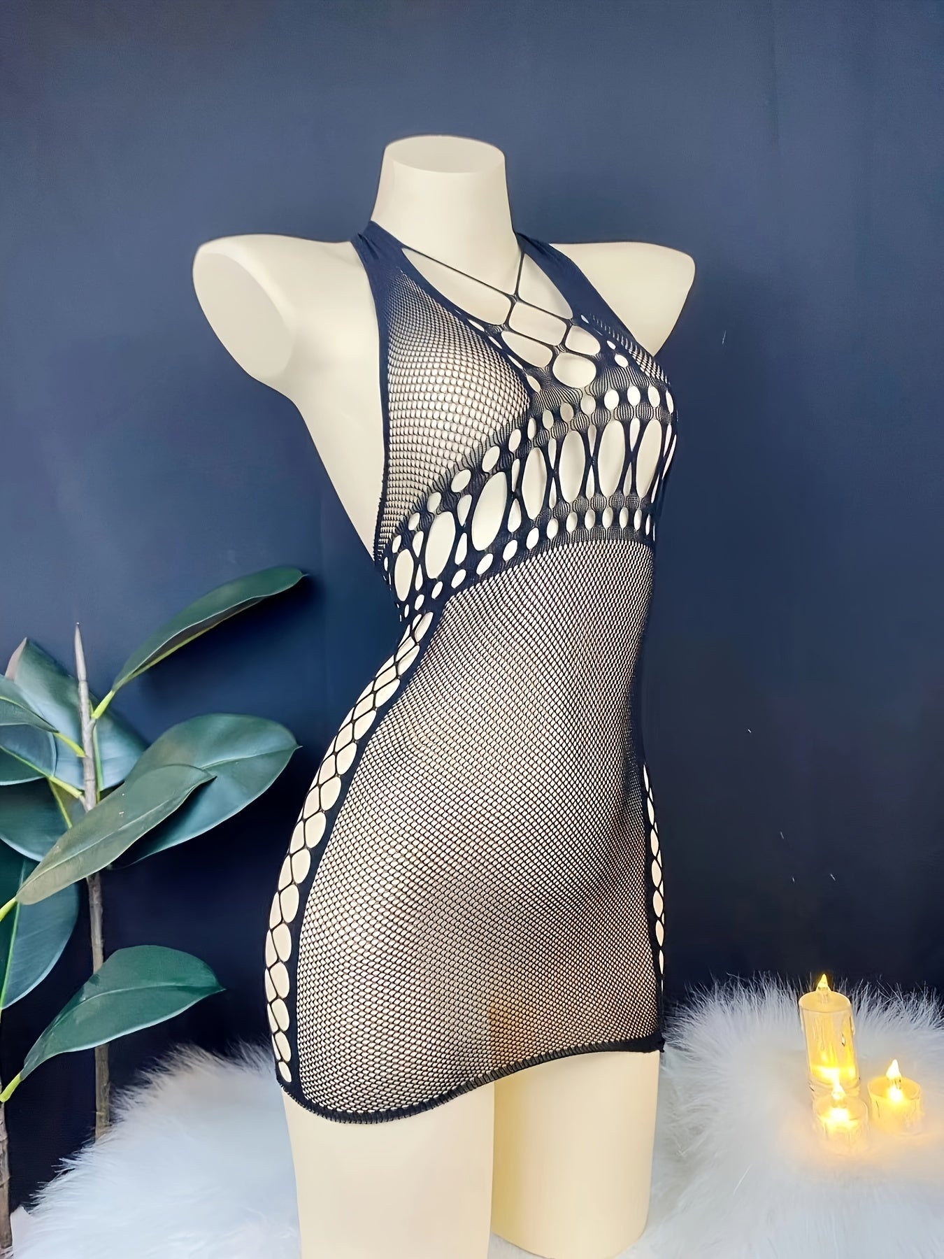 European and American style sexy hot girl bodycon dress with mesh and flashing design.