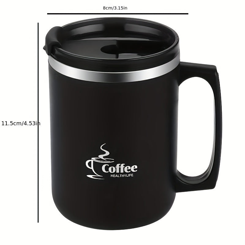 304 Stainless Steel Coffee Mug - Multi-Use Drinkware, Gift Idea