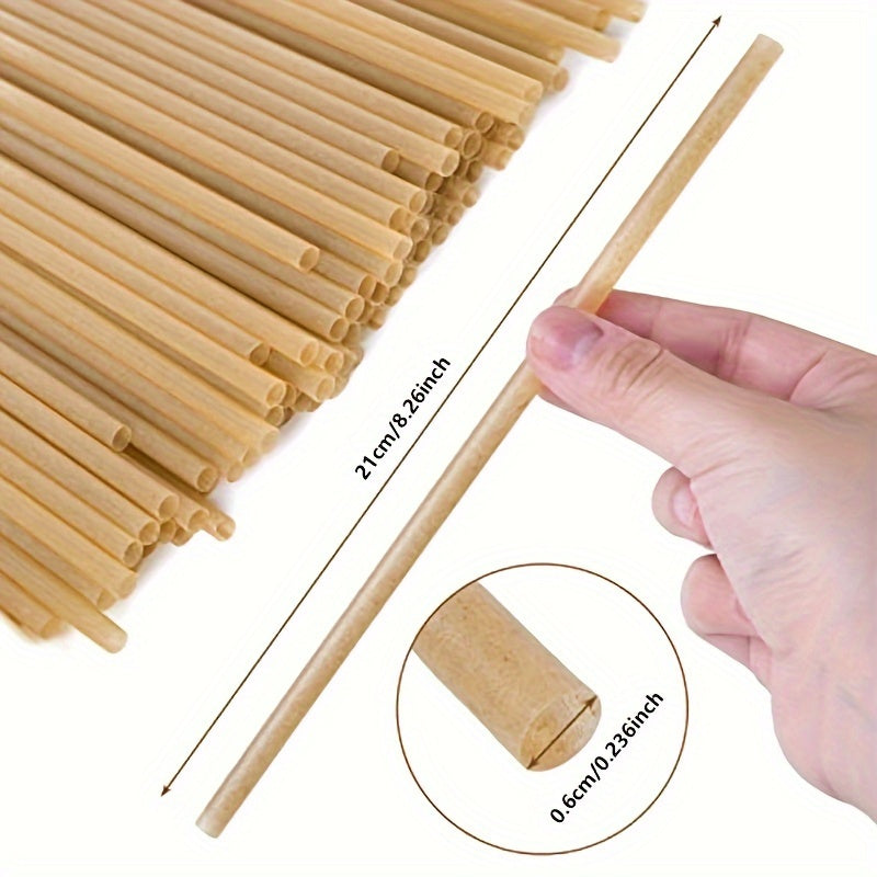 25 Sustainable Sugarcane Drinking Straws - Ideal for Parties, Weddings, and Holiday Celebrations, Festive Season Decor