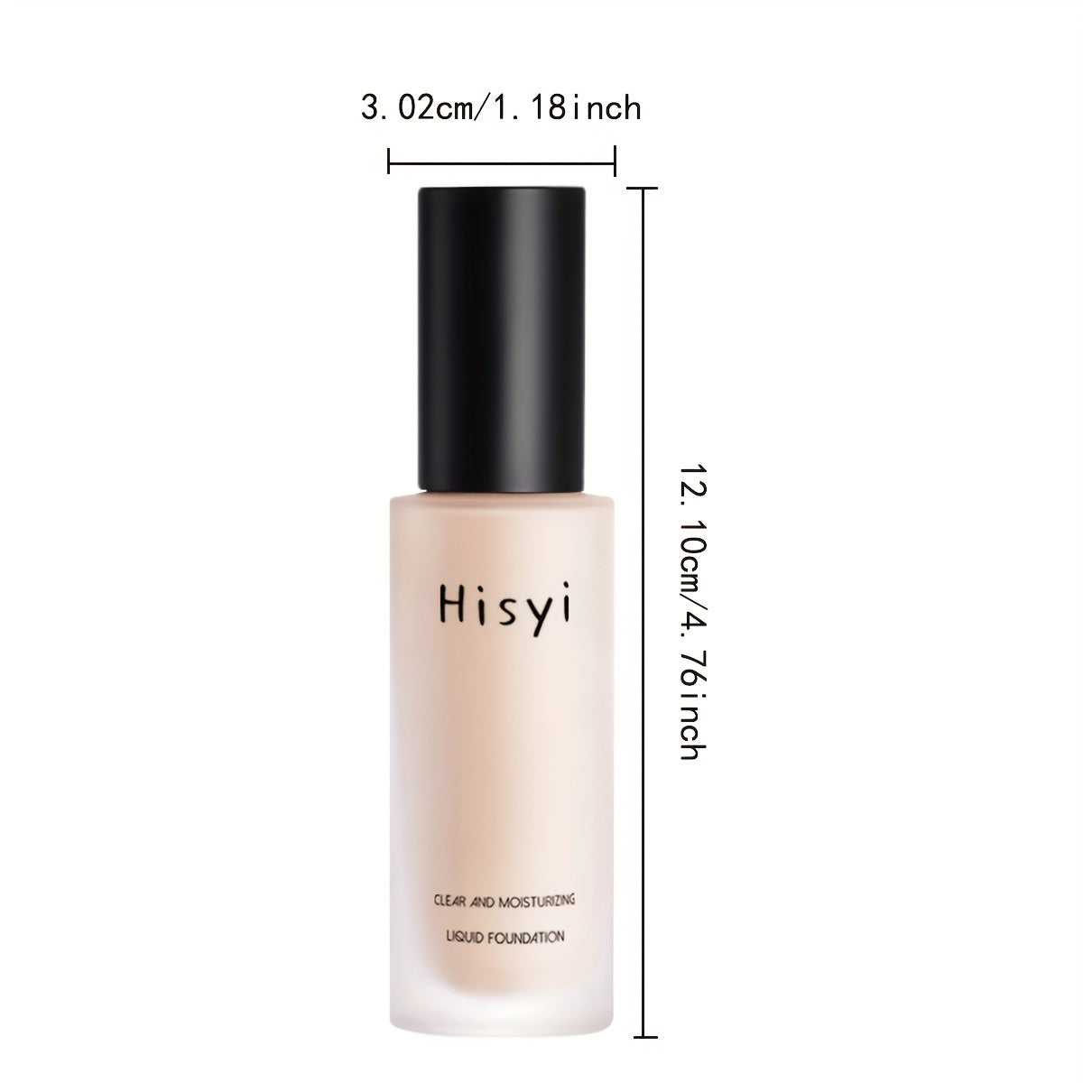 Lightweight liquid foundation cream for medium skin, providing full coverage with a matte finish for a smooth and even skin tone. Ideal for daily use.