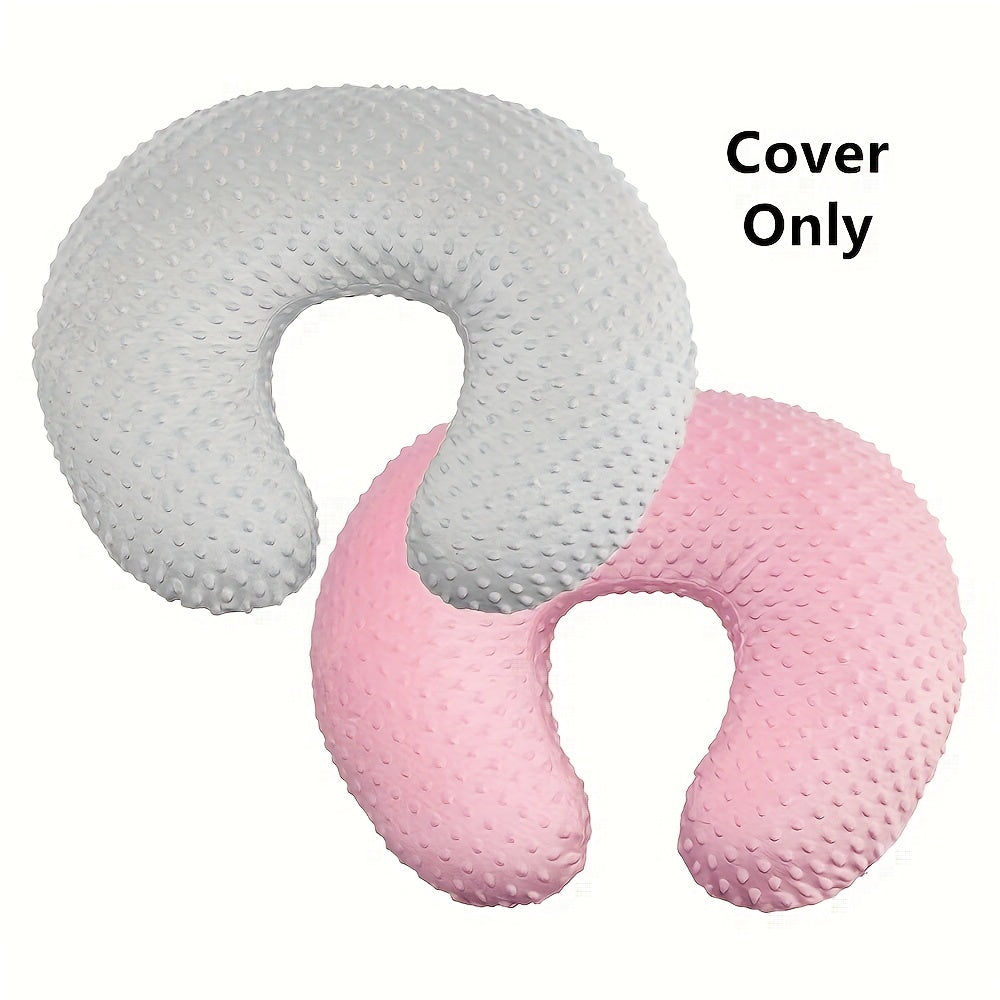 Set of 2 Ultra Soft Minky Nursing Pillow Covers - Luxurious Breastfeeding Slipcovers, Easy to Clean & Airy, Perfect for Holidays and Special Occasions