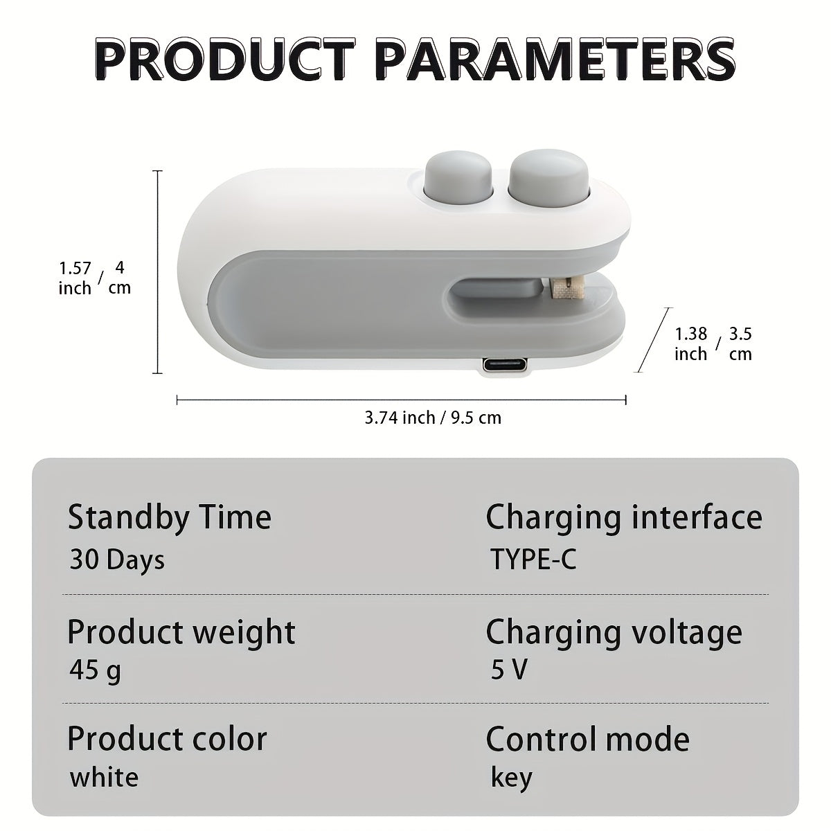 Compact Mini Bag Sealer, Rechargeable Handheld Heat Press Cutter with USB, Suitable for Non-Food Items, Includes Built-in Lithium Battery, 16W Power, Made of Plastic Material, Semi-Automatic Function for Resealing Snack Bags.