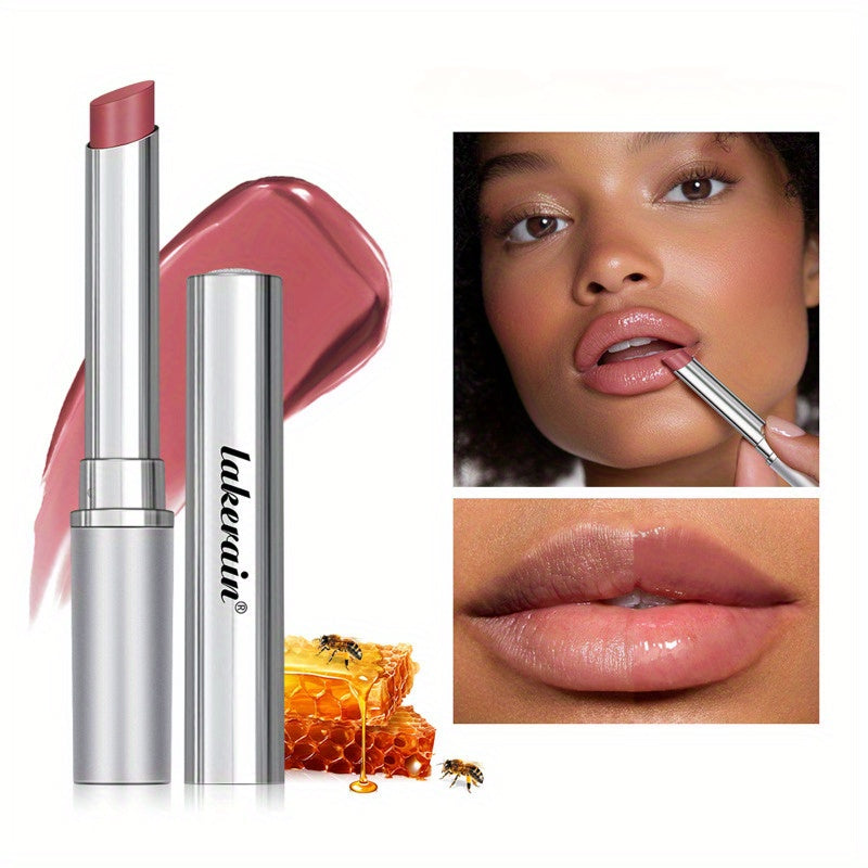 Plush Pout Lip Balm with Vitamin E - Nourishing, Moisturizing, and Suitable for All Skin Types.