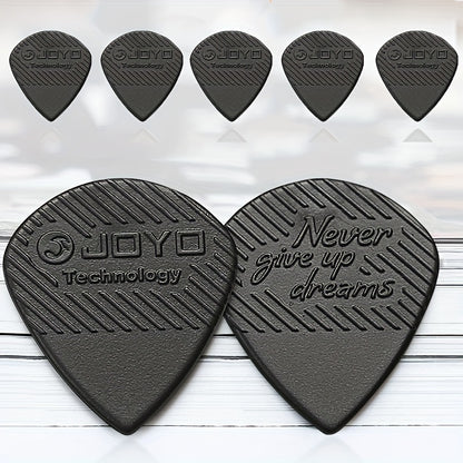 Set of JOYO guitar picks, 5-20pcs, 1.4mm thickness, non-slip, premium plastic material, for acoustic and electric guitars.