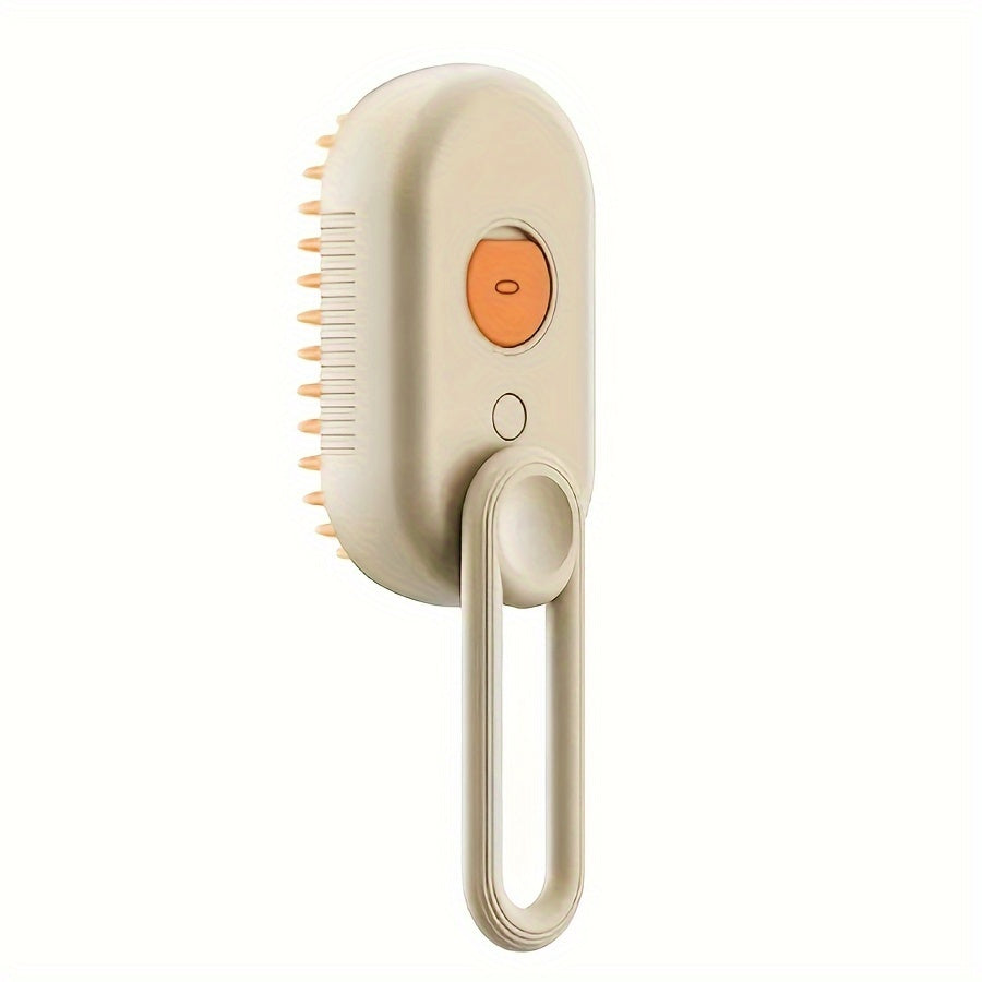 3-in-1 Small Animal Steam Brush for Cats and Dogs, Comb with Steam to Remove Tangled Hair