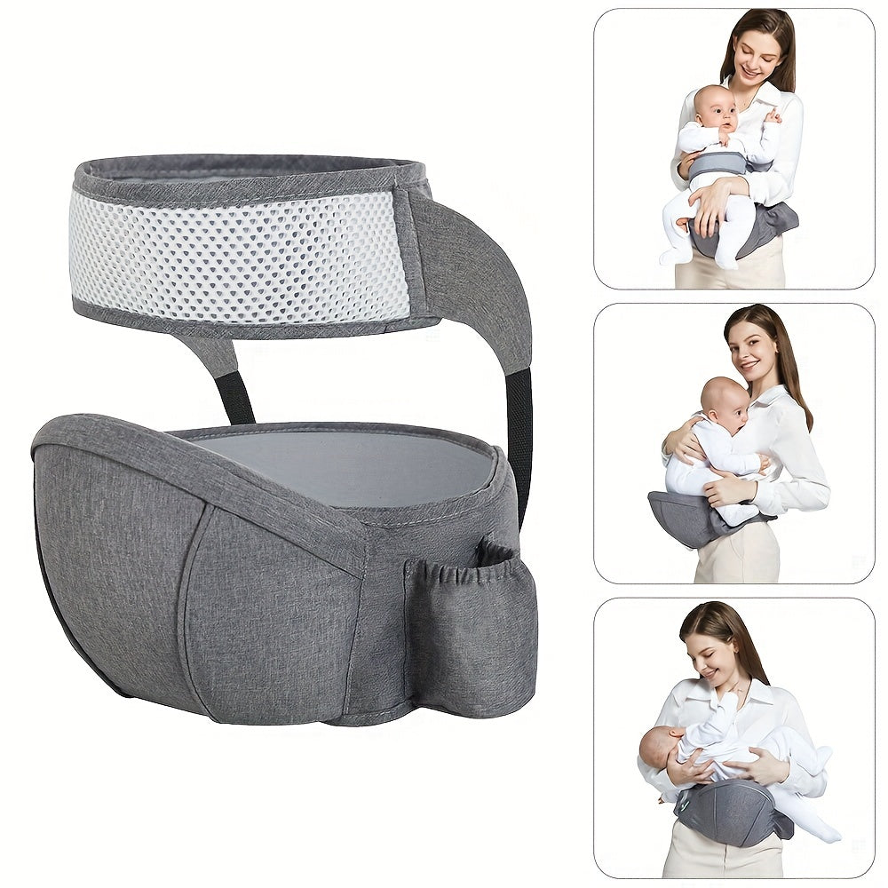 Newborn Baby Carrier, Ergonomic Infant Carrier for Parents - Lightweight Waist Stool for Toddlers, Children, and Babies - Perfect Shower Gift for Christmas, Halloween, Thanksgiving, and more! Suitable for 2.72-21.77 KG.