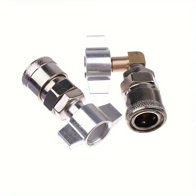 Truck Dust Gun Air Tank Connector - Integrated Straight/Elbow Connector