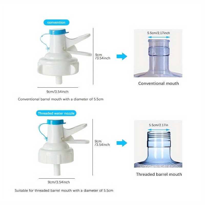 Replacement Small Faucet Nozzle for Food-Safe Plastic Water Dispenser for Barrels