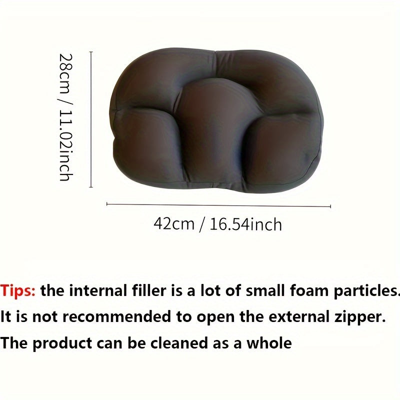 Soft Foam Bed Pillow for Pregnant Mommy - All-round Sleeping Pillow with 3D Ergonomic Egg Shape