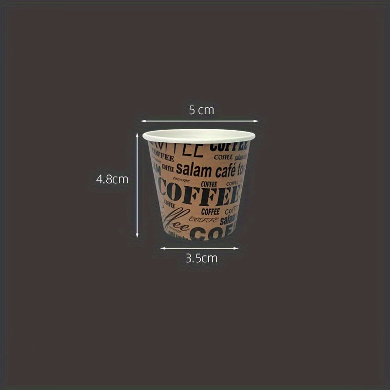 Disposable paper cups available in packs of 50, 100, or 200. These thickened sample cups are perfect for small gatherings, mini shot glasses, beverage tasting, birthdays, weddings, holidays, Halloween, Christmas, New Year's, and other parties. Made from