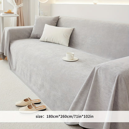 Durable Chenille Sofa Cover, ideal for Bedroom and Living Room, all-weather furniture protection.