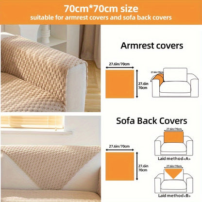 High-quality plush Nordic sofa cushion with fashionable anti-slip design perfect for all seasons.