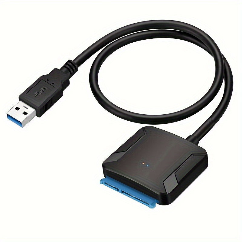 SATA to USB 3.0 adapter for converting external hard drives and SSD/HDD data transfers.