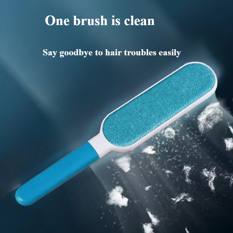 Introducing the 1pc Pet Hair Removal Brush - the ultimate solution to pet hair woes. A must-have for every home cleaning arsenal, this brush effortlessly tackles any hair challenge, keeping you free from the frustrations of pet hair. Say goodbye to pesky