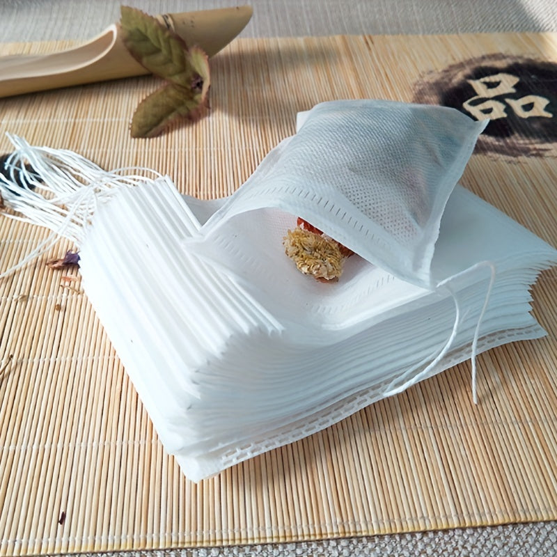 100 or 200 pieces of 5X7cm PET tea bags ideal for home brewing