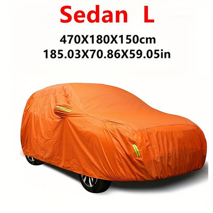 UV Protection Outdoor Car Cover for BMW, Audi, and Hyundai.