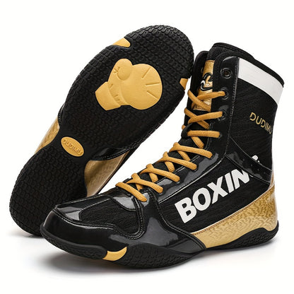 Men's Indoor Boxing Training Competition Shoes