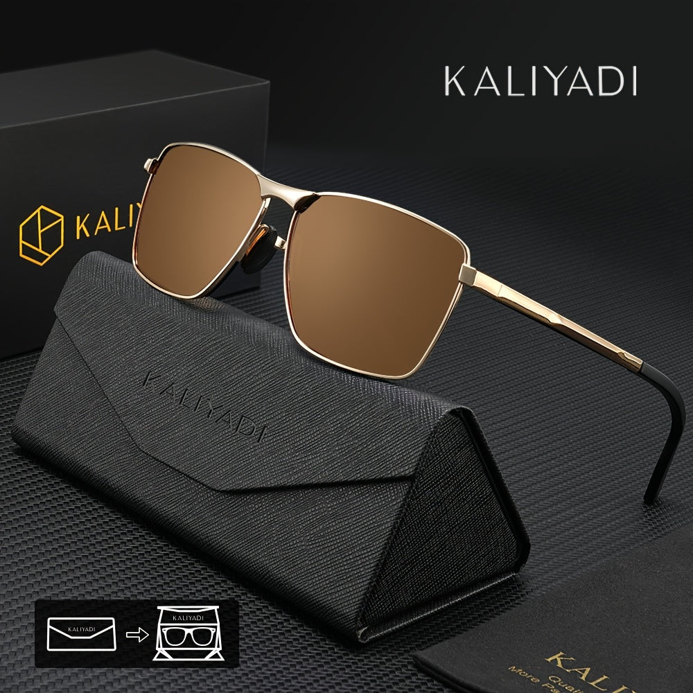 KALIYADI Men's Polarized Fashion Glasses, Lightweight Eyewear for Fishing and Outdoor activities. Perfect for holiday gifting and parties.