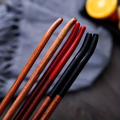 Long handle log coffee spoon set, including stirring spoon, honey spoon, small spoon, and wooden mouth spoon.