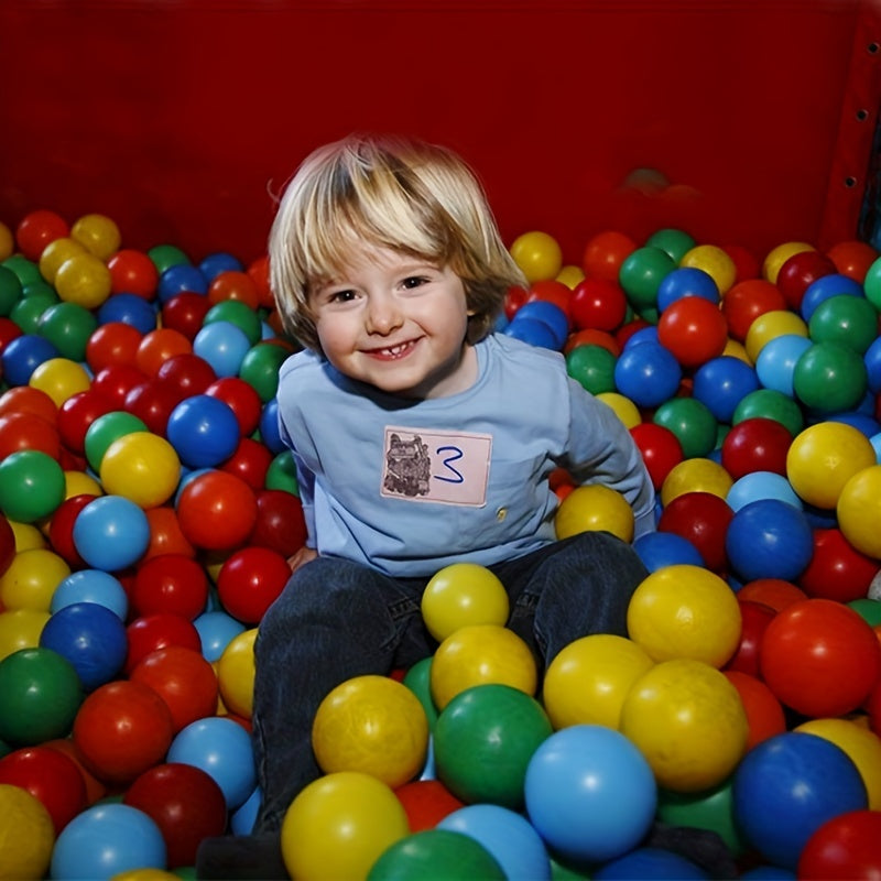 100-Piece Ocean Ball Set: Ideal for Children's Playtime Indoors and Outdoors, Jumping Castles, Pools, and Beyond!