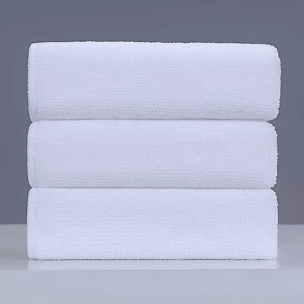 2 Ultra-Soft Microfiber Hand Towels - Quick-Dry, Absorbent, and Super Soft for Face and Bathroom