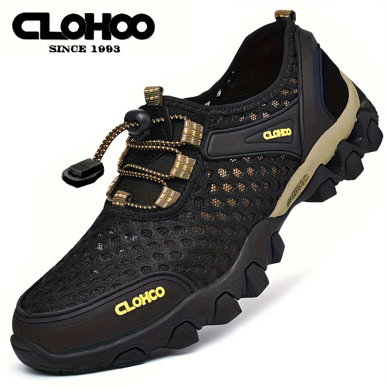 CLOHOO Men's Breathable Casual Sneakers - Comfortable, Durable Shoes for Outdoor & Casual Wear, CLOHOO