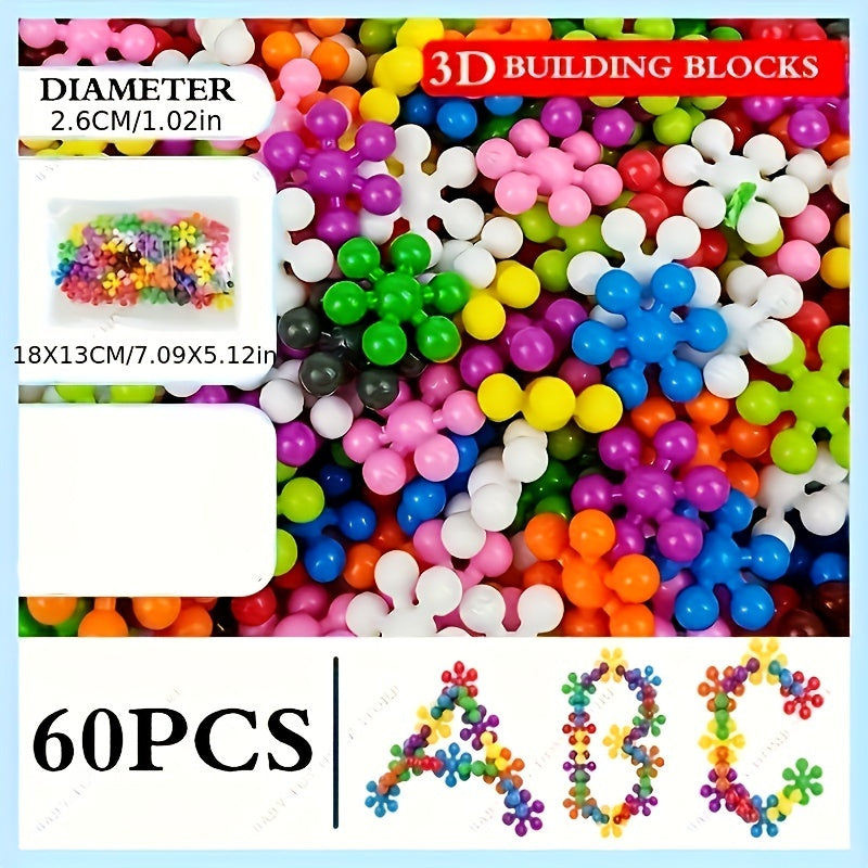 Plum Blossom Building Blocks Set with 60/100/200 pieces. Allows for interlocking puzzle tree trunk assembly. Education plastic toy for kindergarten enlightenment.