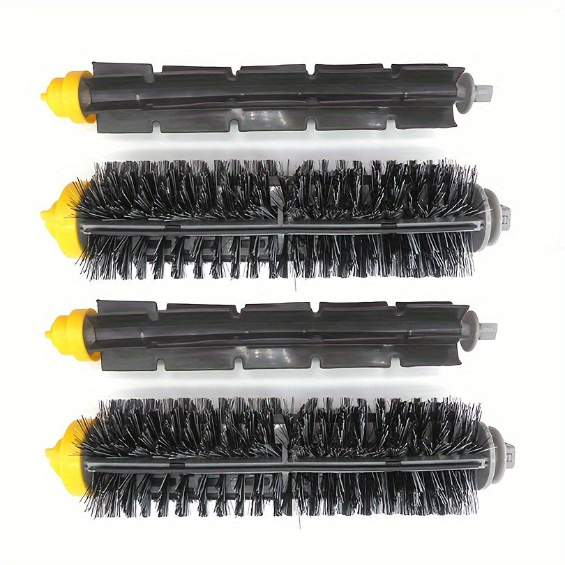 Upgrade your robot vacuum cleaner with the ePathChina 4-Pack of Replacement Main Roller Brushes. Featuring durable ABS and nylon bristles, these non-electric automatic sweeping floor cleaner accessories will keep your floors looking their best.