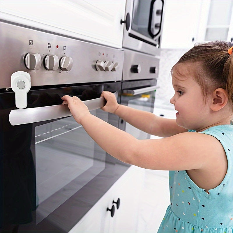 Oven protective lock for home safety