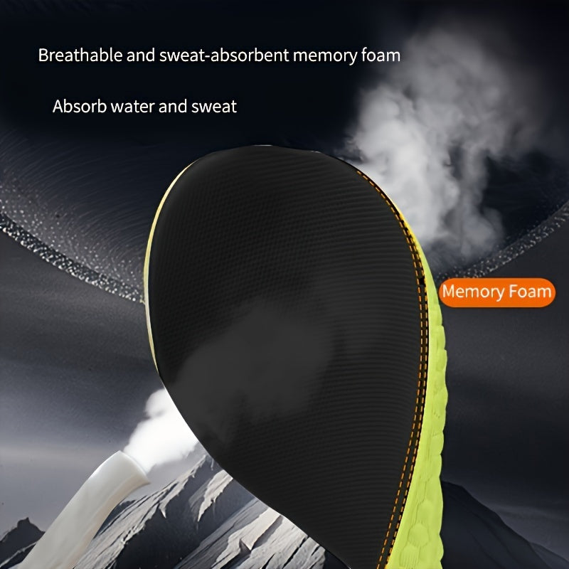 Comfort Height Boost Insoles for Sneakers, Men's & Women's Footwear, with EVA material for sweat absorption and odor resistance, plus invisible elastic design for enhanced support.