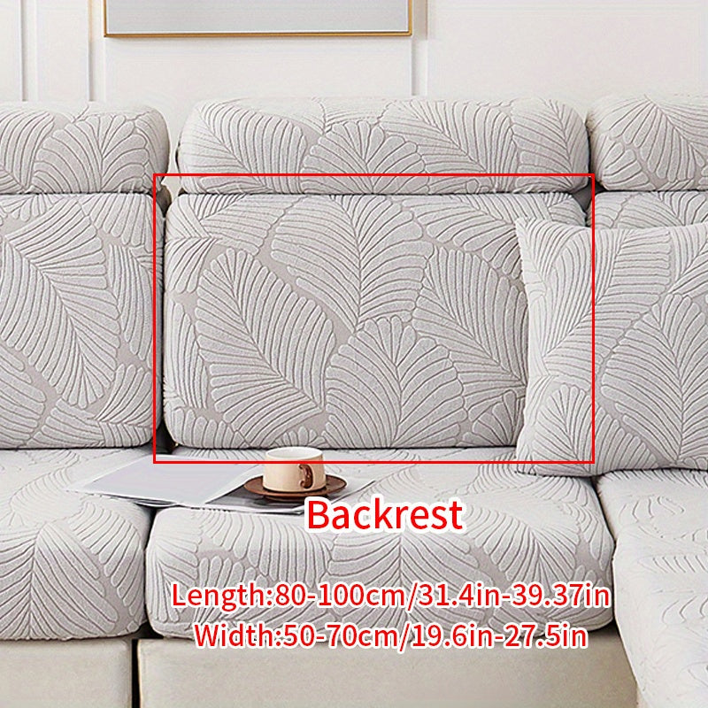 Non-slip elastic sofa slipcover protects furniture year-round in any room.