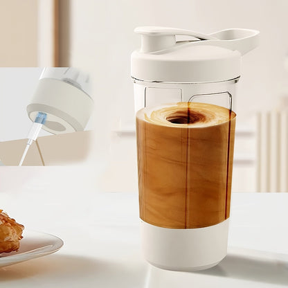 RZSYZH Automatic Mixing Cup is a portable electric water cup designed for convenience. It features a USB rechargeable 500mAh lithium battery, made of durable PC material, and has a capacity of under 1L. Perfect for mixing coffee, milk powder, protein