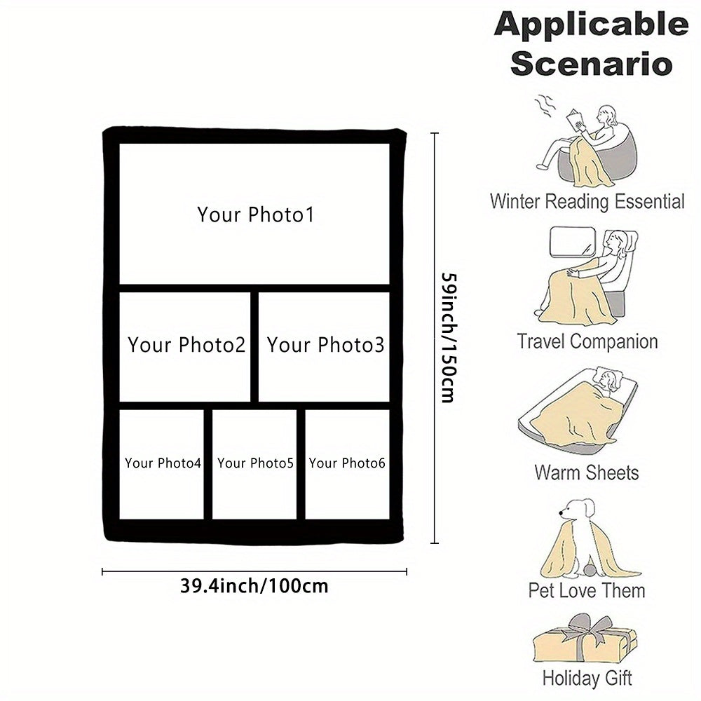 Настройте фланелевое фотопокрывало - уютный и мягкий плед с вашим изображением - идеально подходит для подарков, дома, офиса или для комфортного использования в пути.