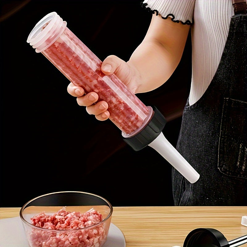 Convenient Sausage Making Kit - Portable Polypropylene Salami Filler for Easy Home Kitchen Use