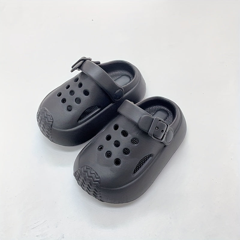 Kids EVA Clogs for Beach & Outdoor, Ages 14 & Under, Breathable, Water-Resistant, Lightweight, Casual Minimalist Style