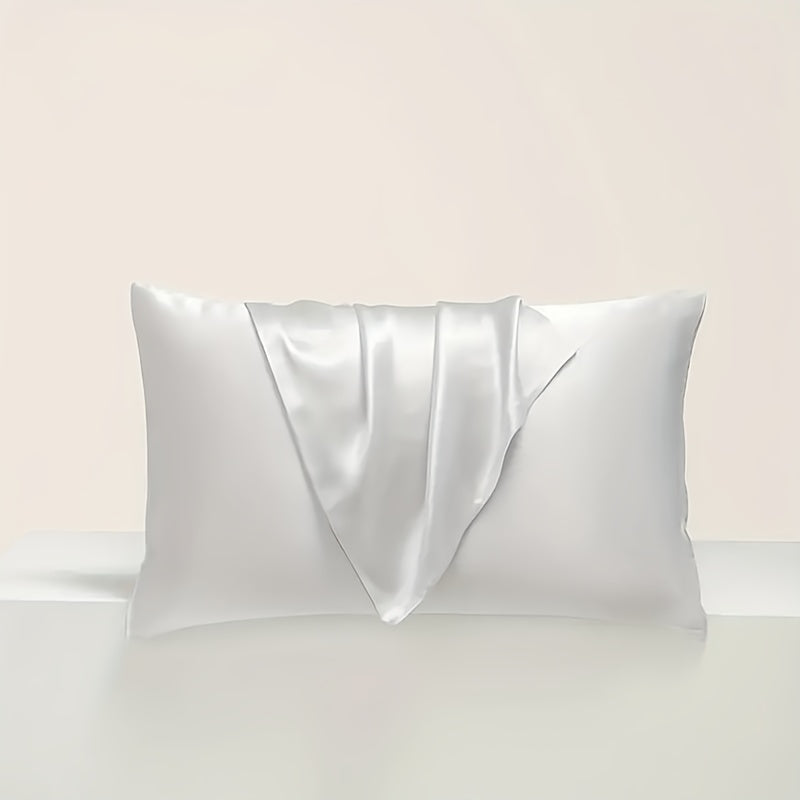 Upgrade your bedroom and sofa with this high-quality solid color satin pillowcase, designed to protect your hair and skin. Soft, breathable, and luxurious, this pillowcase will add a touch of elegance to your home décor. (Pillow not included)