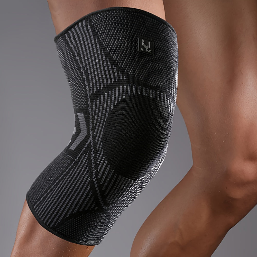 High-Elasticity Sports Knee Pads for Running, Fitness, Basketball - Breathable, Comfortable, Non-Slip | Nylon Support Brace