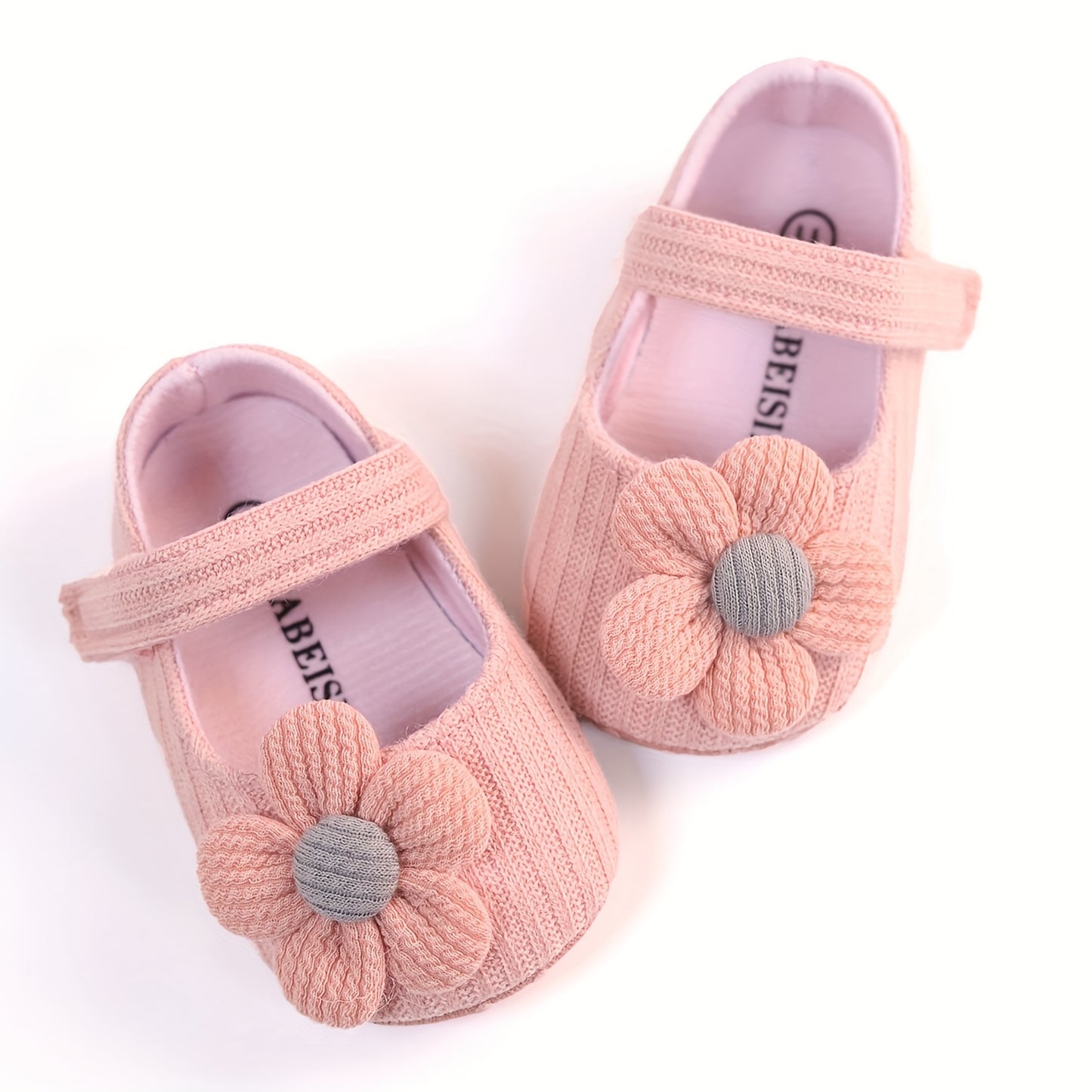 Toddler sunflower princess shoes for daily wear in spring and fall, lightweight, non-slip, and colorful candy-like design.