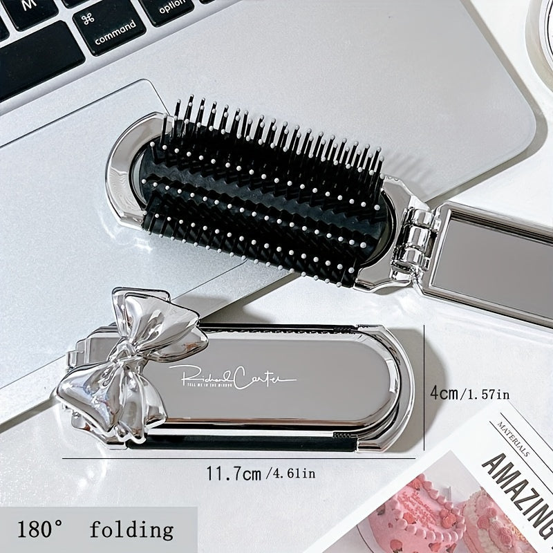 Galaxy Portable Folding Comb with Air Cushion for Women's Hair Massage