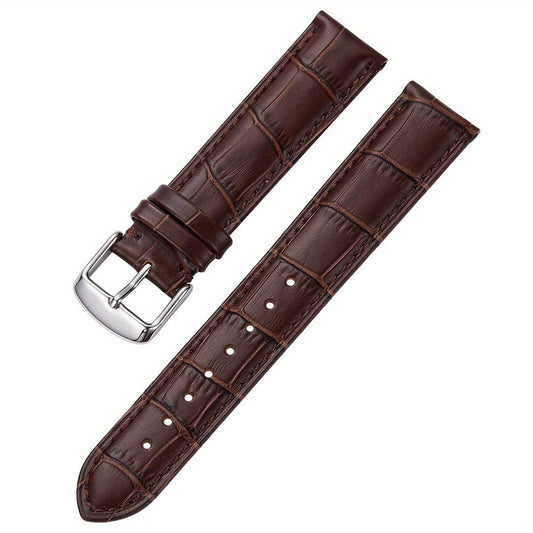 Upgrade your watch with our high-quality genuine leather straps! Available in 12mm, 18mm, 20mm, and 22mm sizes, these watch bands are perfect accessories for DW, Galaxy Watch, and Gear S3. A thoughtful and stylish gift choice!