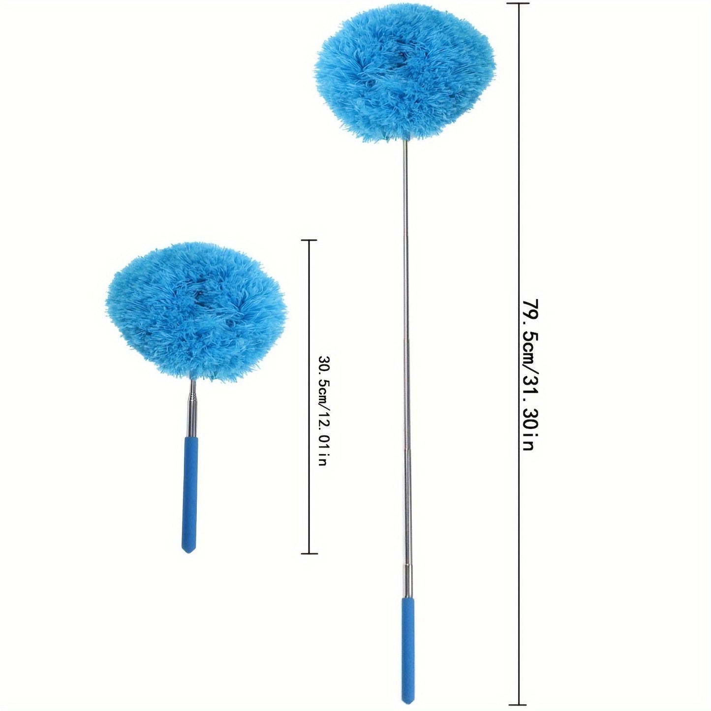 Multi-purpose small fan brush for dusting and cleaning - Ideal for ceiling fans, cars, and household furniture