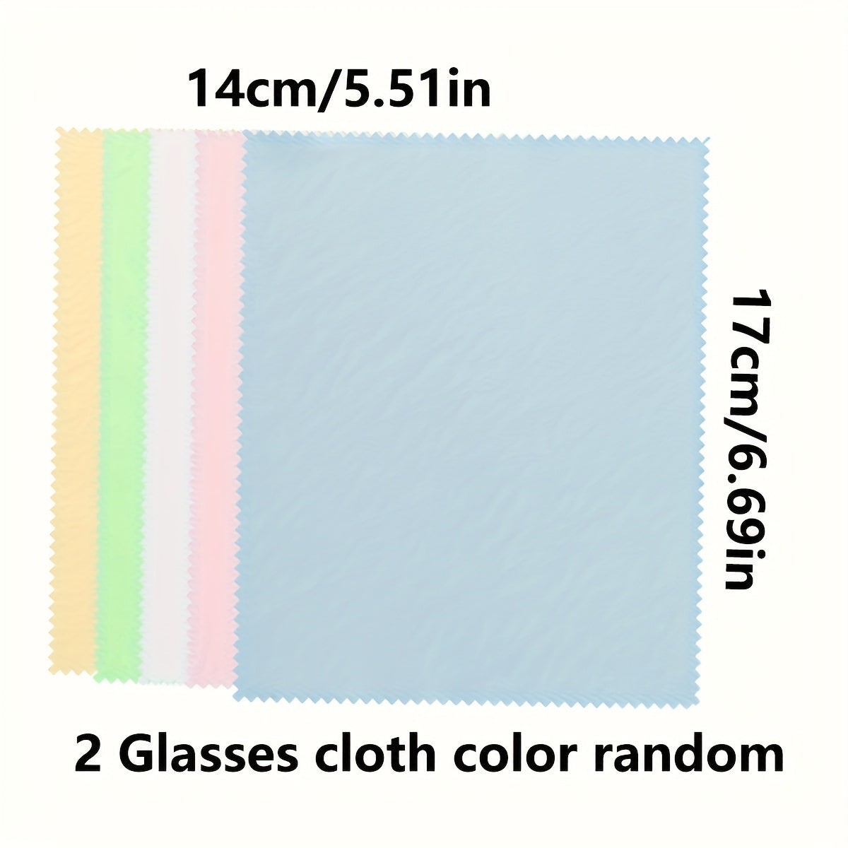 Protective Folding Case for 3 Pairs of Glasses, Durable Travel Case for Women, Includes 2 Randomly Colored Cleaning Cloths