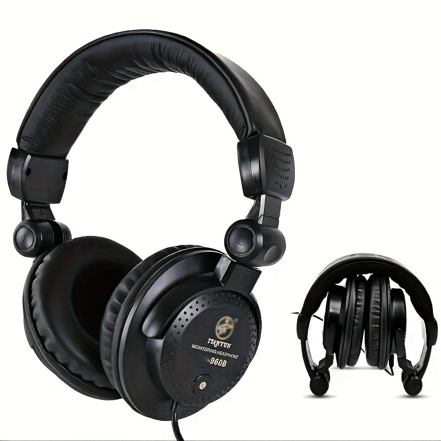 URIZONS High-end Studio Wired Monitor Headphones for Music electronic equipment with 3.5mm to 6.5mm Adapter.